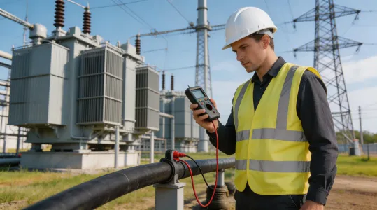 Utility infrastructure testing